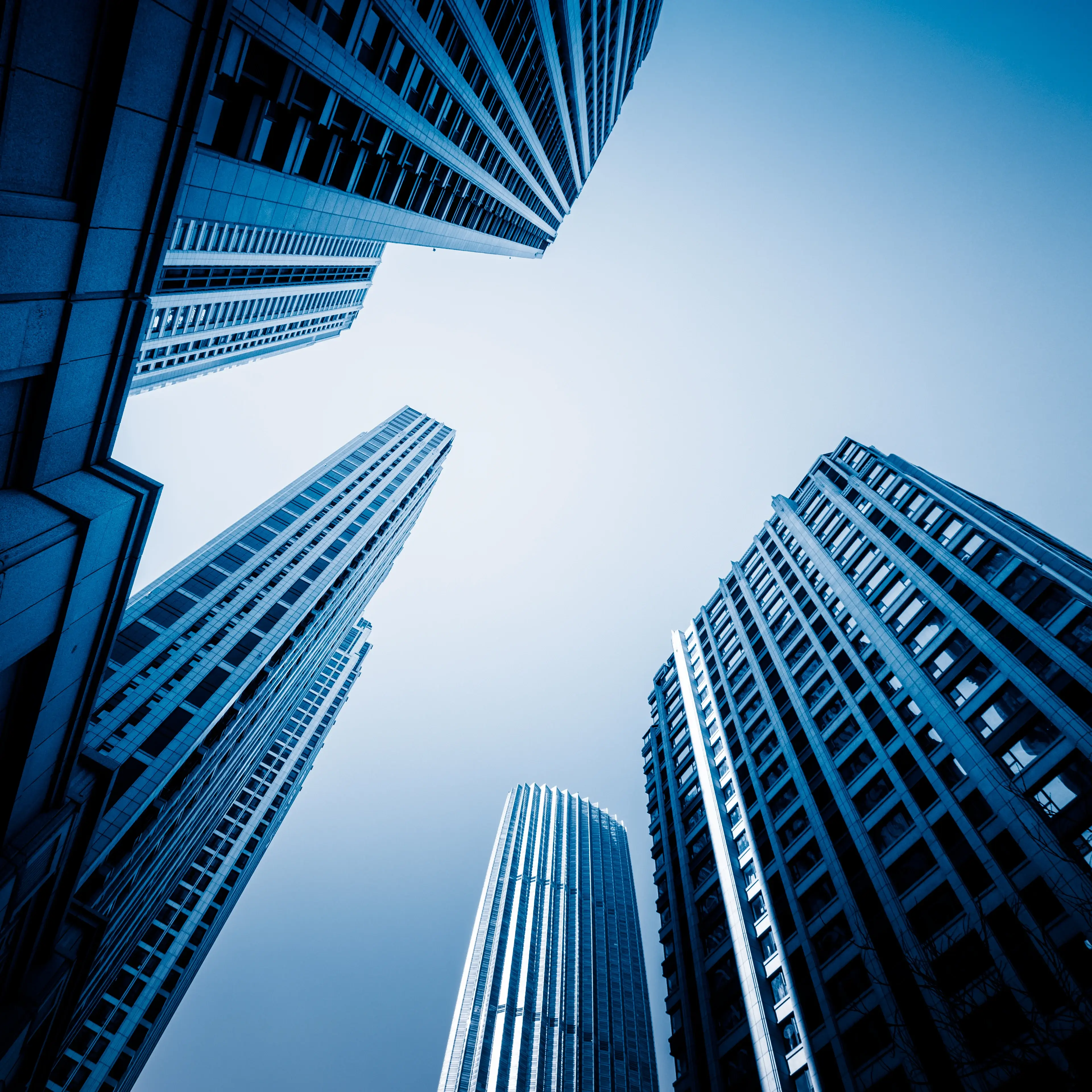 Modern mixed-use commercial real estate development